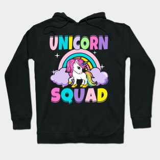 Cute Unicorn Squad Pastel Magical Mythical Hoodie